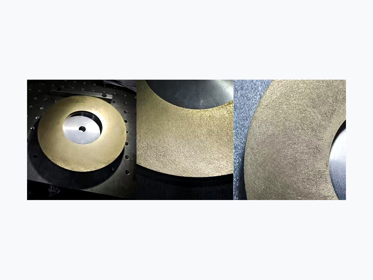 Bronze and resin diamond wheels for gemstone work