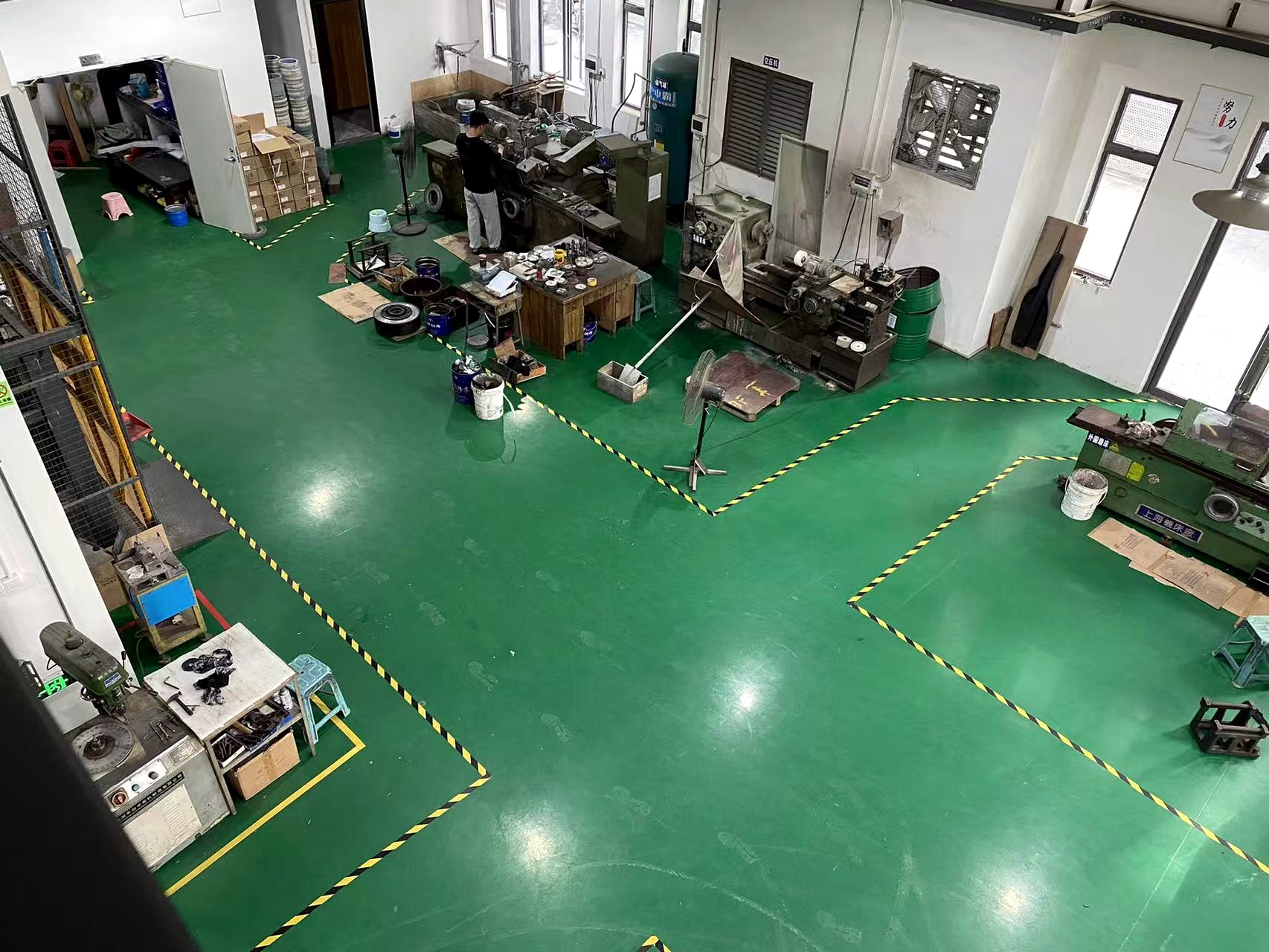Workshop aerial view